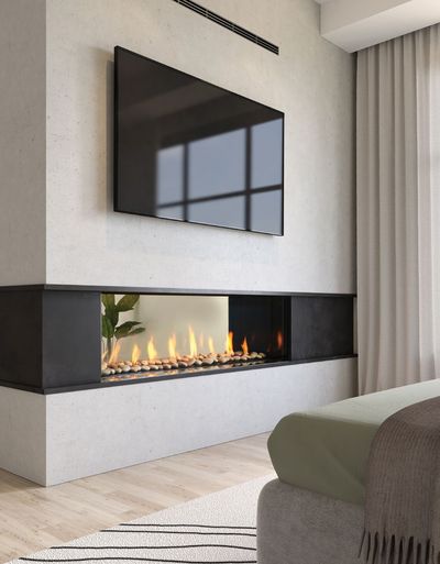 Regency: 60-Inch Seattle See-Through Fireplace — primary view