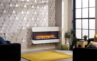 Regency: Skope 43-Inch 3-Sided Electric Fireplace — primary view